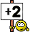 :+2: